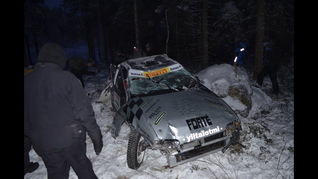 Jari-Pekka Ralli 2016 (Incl. many crashes)