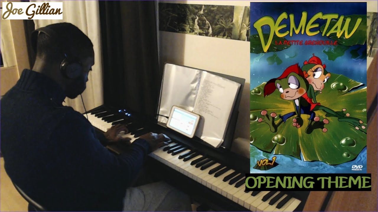 Démétan la petite grenouille - Générique (piano cover)
