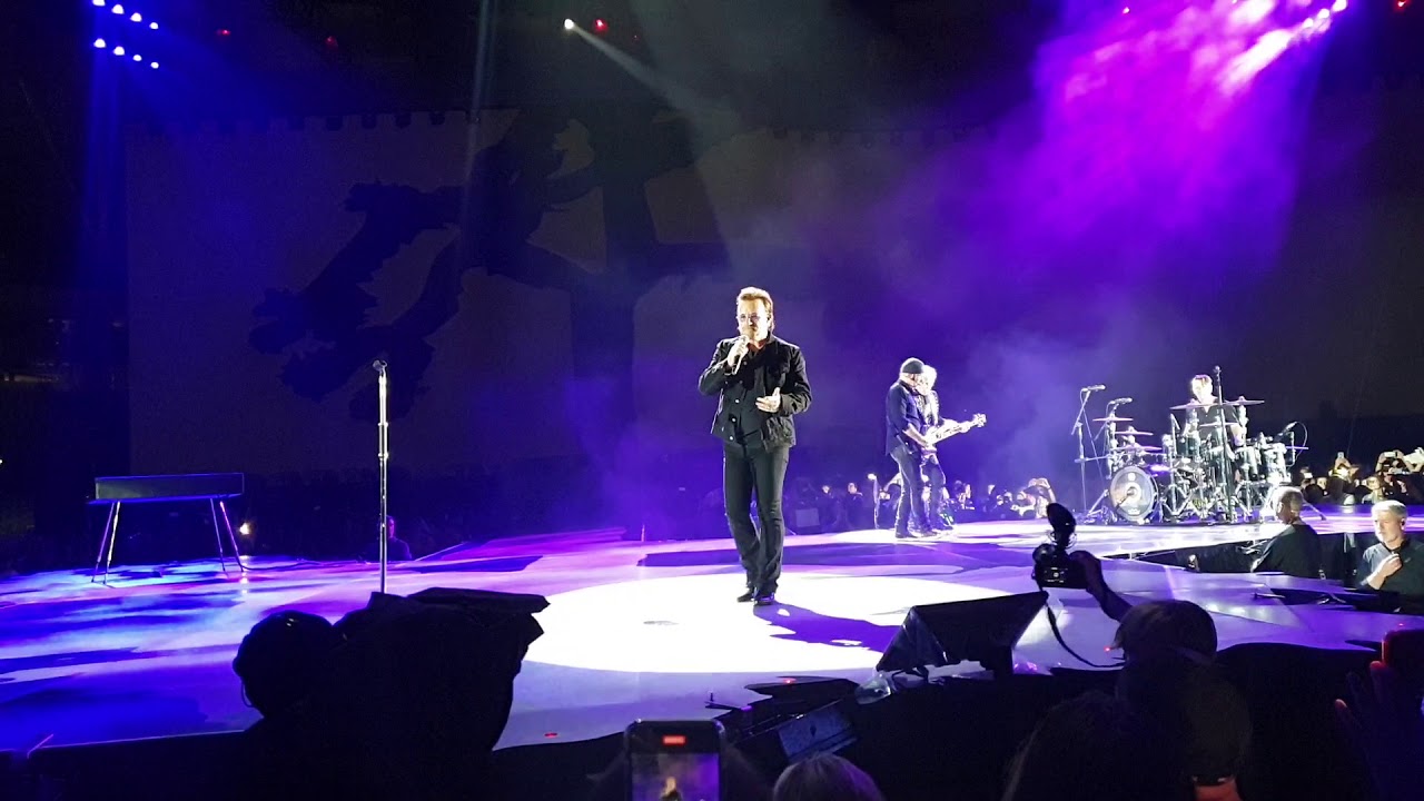 U2 Bad Best Version Sydney Friday 22/11/19.