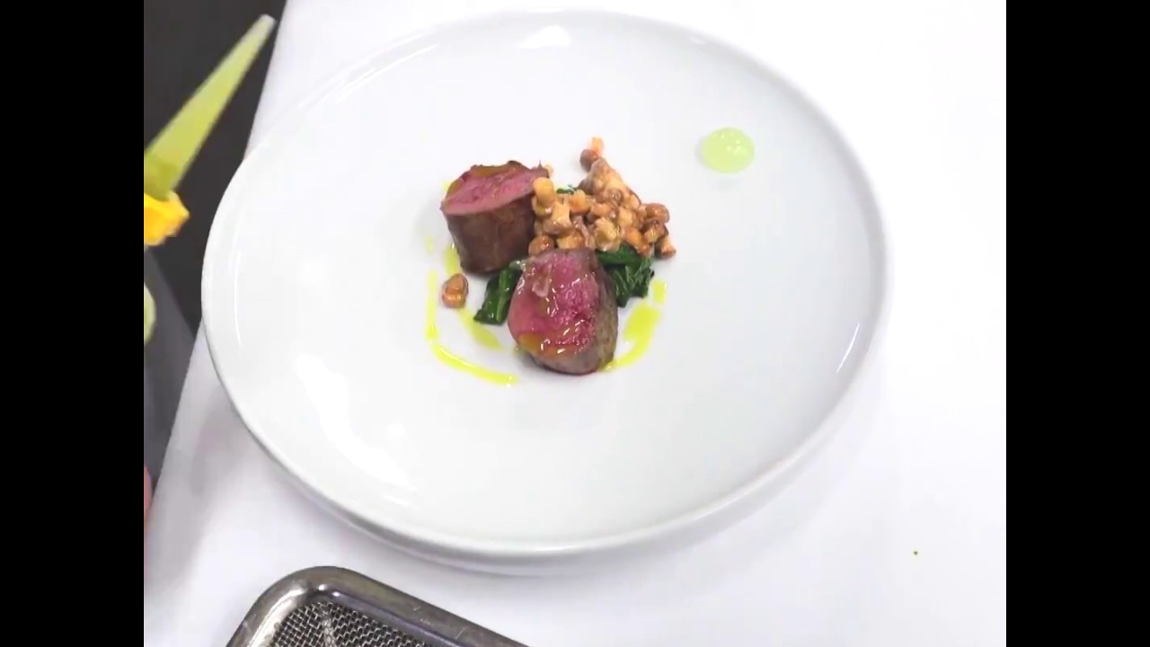 Recette de filet de chevreuil par Olivier Nasti
