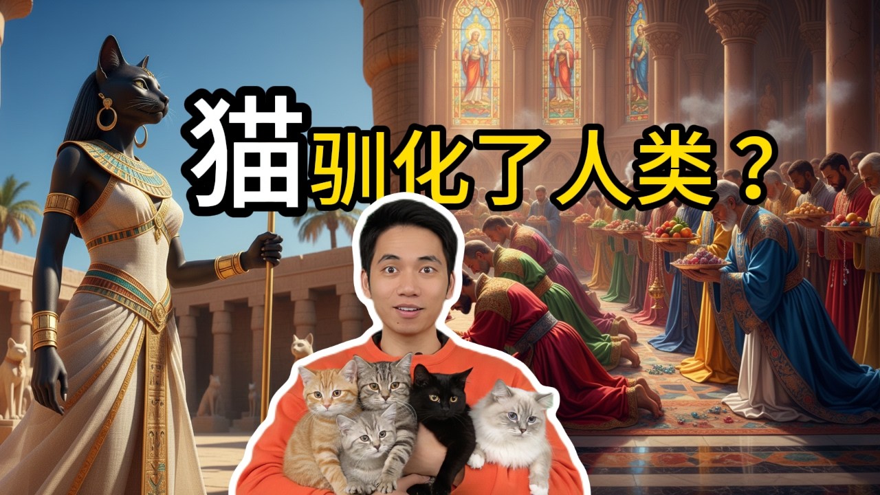 是人类驯化了猫，还是猫选择了人类？|猫|科普|故事|埃及猫崇拜|近东野猫|猫驯化|欧洲驱逐猫|航海时代|入侵物种|猫种类