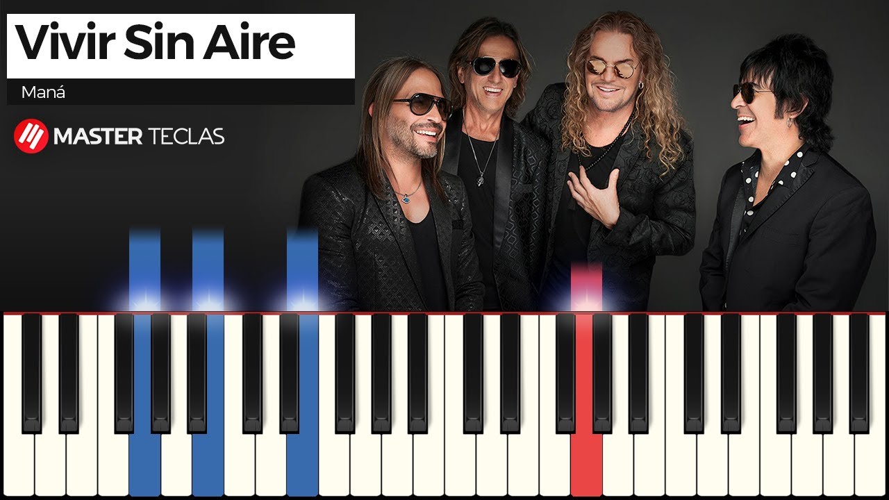 Vivir Sin Aire - Maná | Piano Tutorial