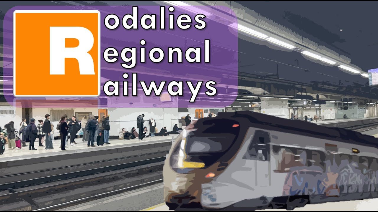 Barcelona's GARGANTUAN Regional Rail Network! Rodalies Explained