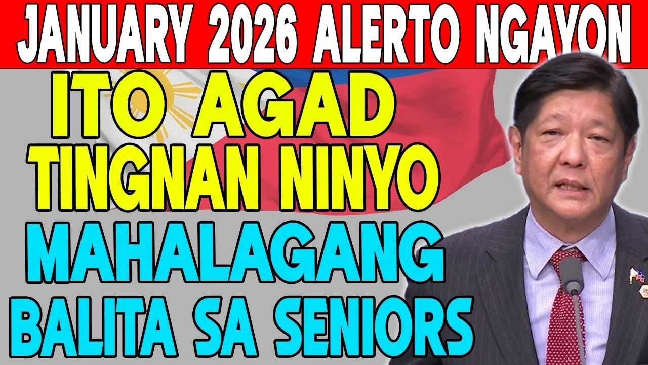 JANUARY 2026 ALERT! Agarang Anunsyo para sa Lahat ng Senior Citizens sa Pilipinas &ndash; Mahalagang Updat