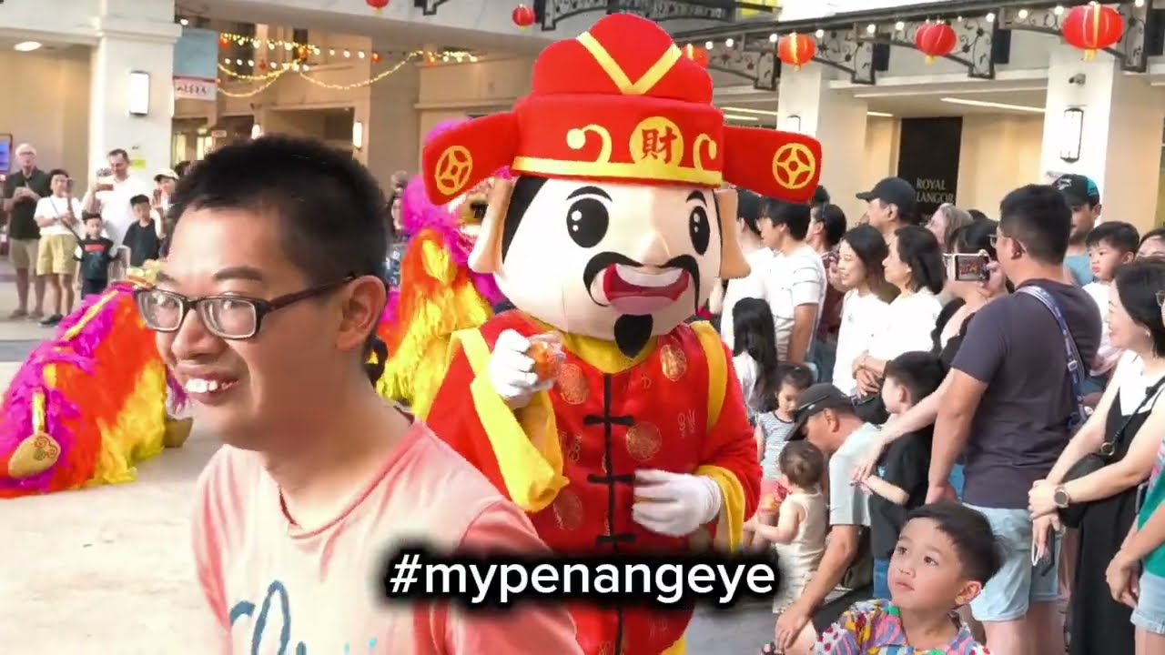 CNY 2026 Straits Quay Penang | Ching Xing Twin Northern Lion Dance