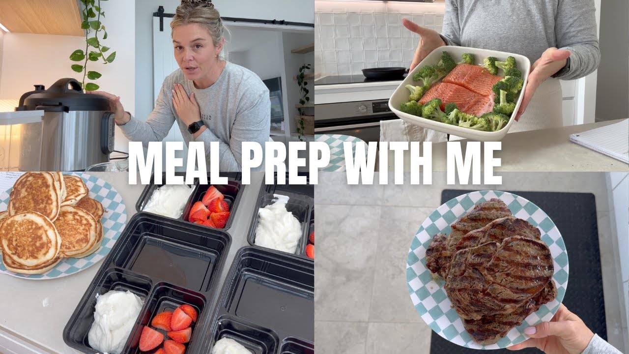 EASY HIGH PROTEIN MEAL PREP | 4 days delish tucker