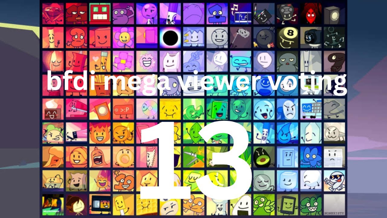 mega bfdi viewer voting 13