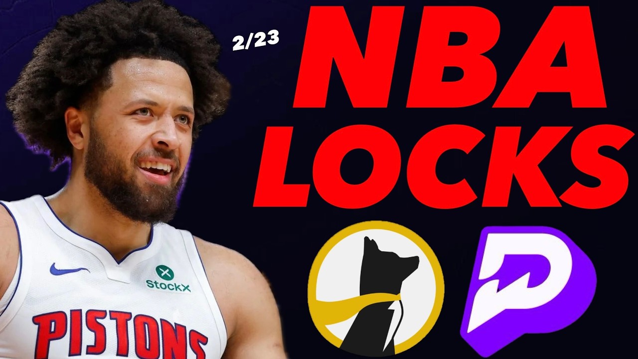 PRIZEPICKS NBA MONDAY 2/23/26 - FREE PICKS!!!  (9-2 RUN!!!) - BEST PLAYER PROPS - NBA TODAY