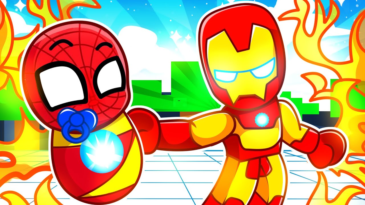 Adopted By IRON MAN in Roblox Strongest Battlegrounds!