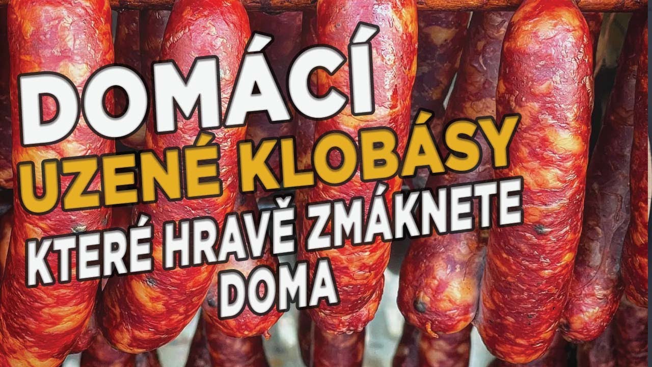 Dělám svoje první klobásy v životě! Domácí uzené dobrodružství!