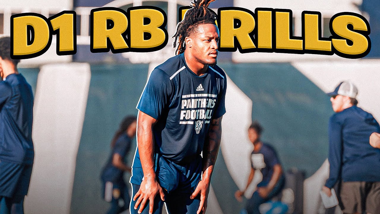 How to become a D1 Running Back | FIU Running Back Anthony Carrie