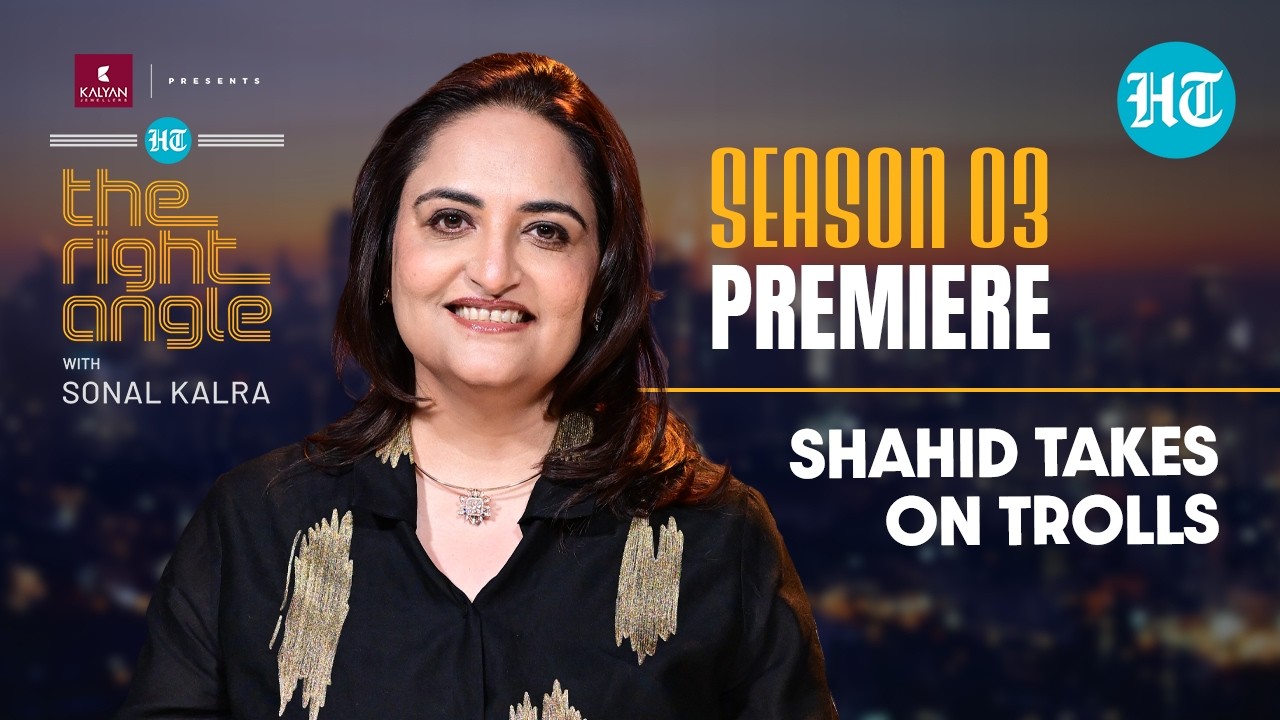 Shahid Kapoor Unfiltered | The Right Angle With Sonal Kalra | Season 3 Premiere