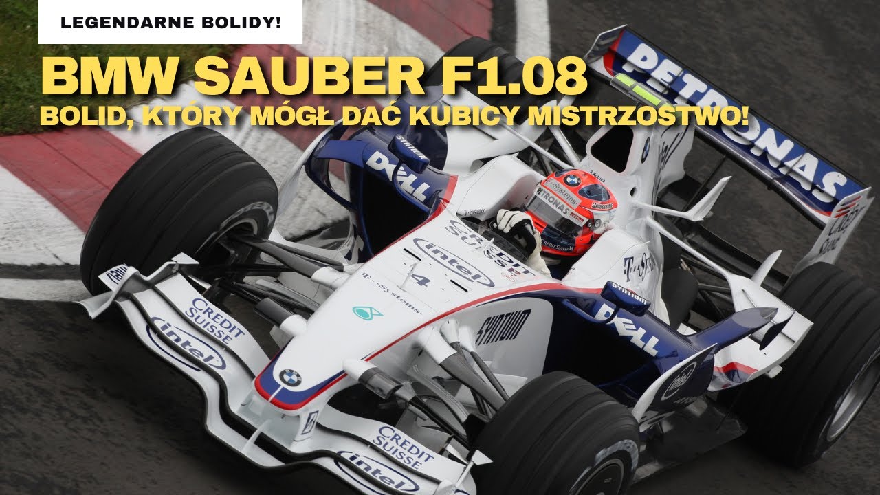 BMW Sauber F1.08 – Bolid, który miał dać Kubicy mistrzostwo. Dlaczego BMW się poddało?