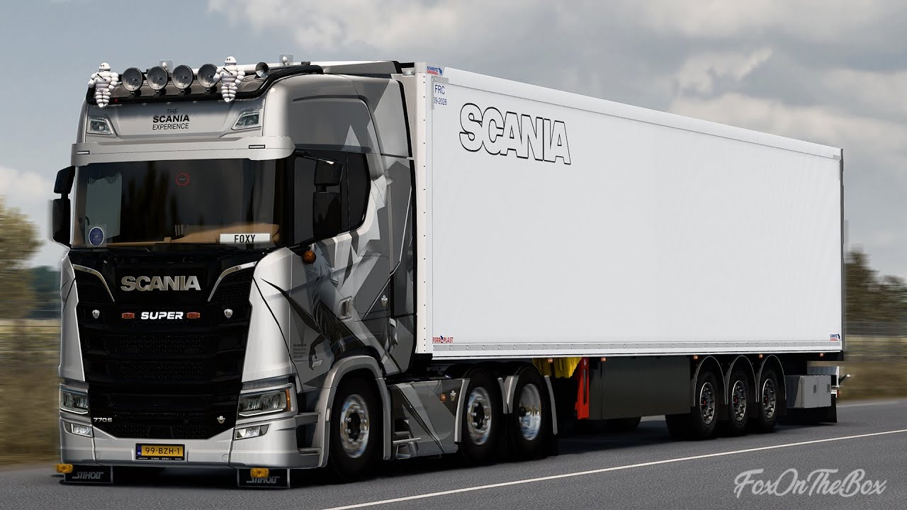 ETS2 1.45 New Scania R & S series DC13 & V8 Engine Sound Mod | Euro Truck Simulator 2 Mod