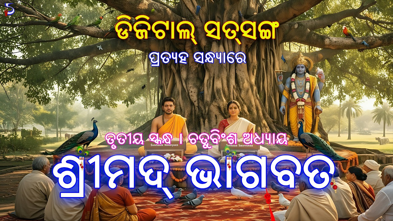 Digital Satsang | Srimad Bhagavat Volume III | Chapter 24 | ଓଡ଼ିଆ ଭାଗବତ | odia baba #shrutilipi