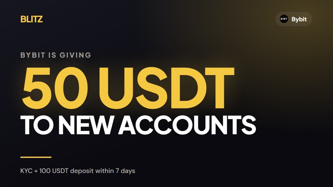 Bybit дарит новым аккаунтам 50 USDT &mdash; рассказываю, как получить