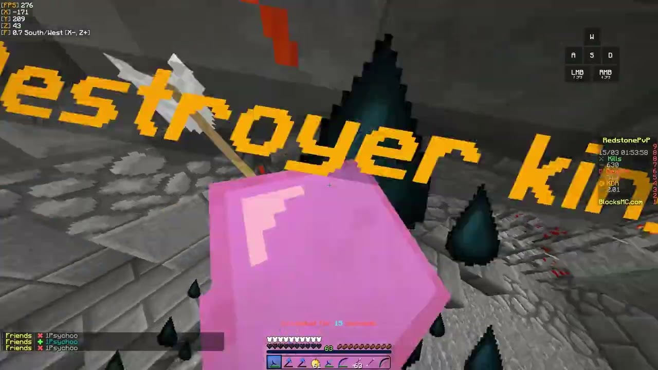 Randomm Fights Blocksmc.