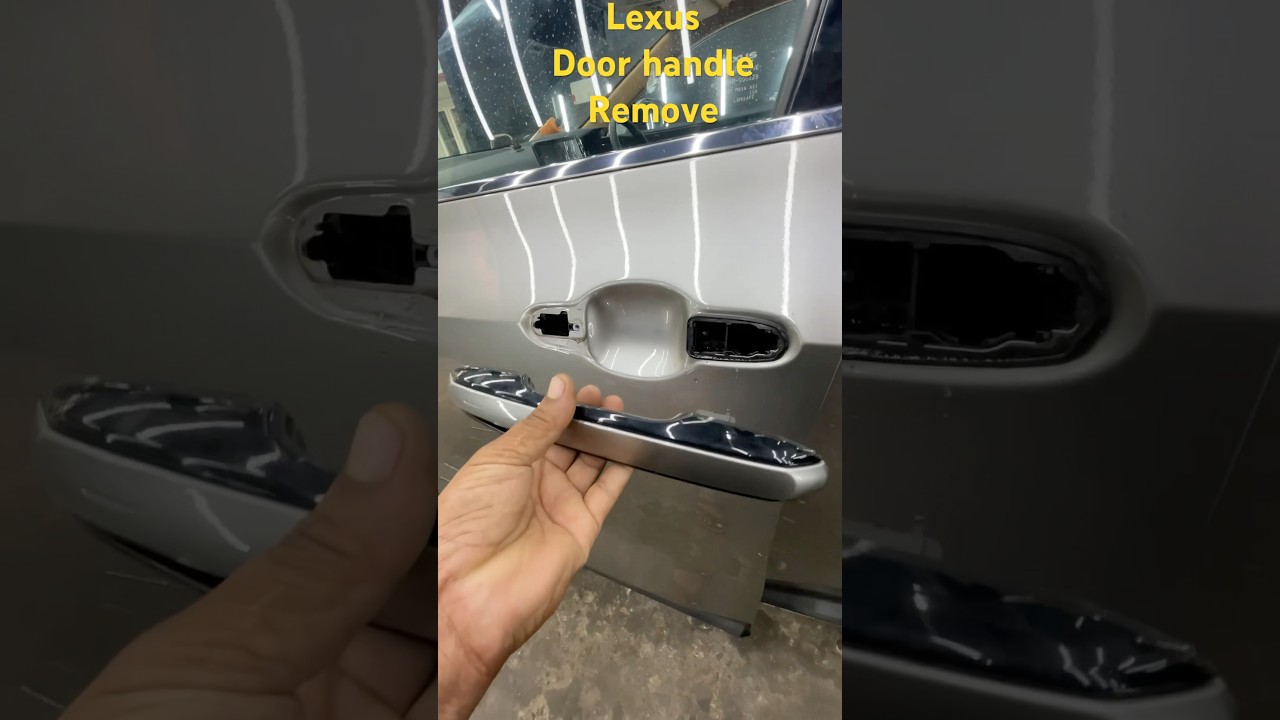 Lexus nx350h door handle remove 