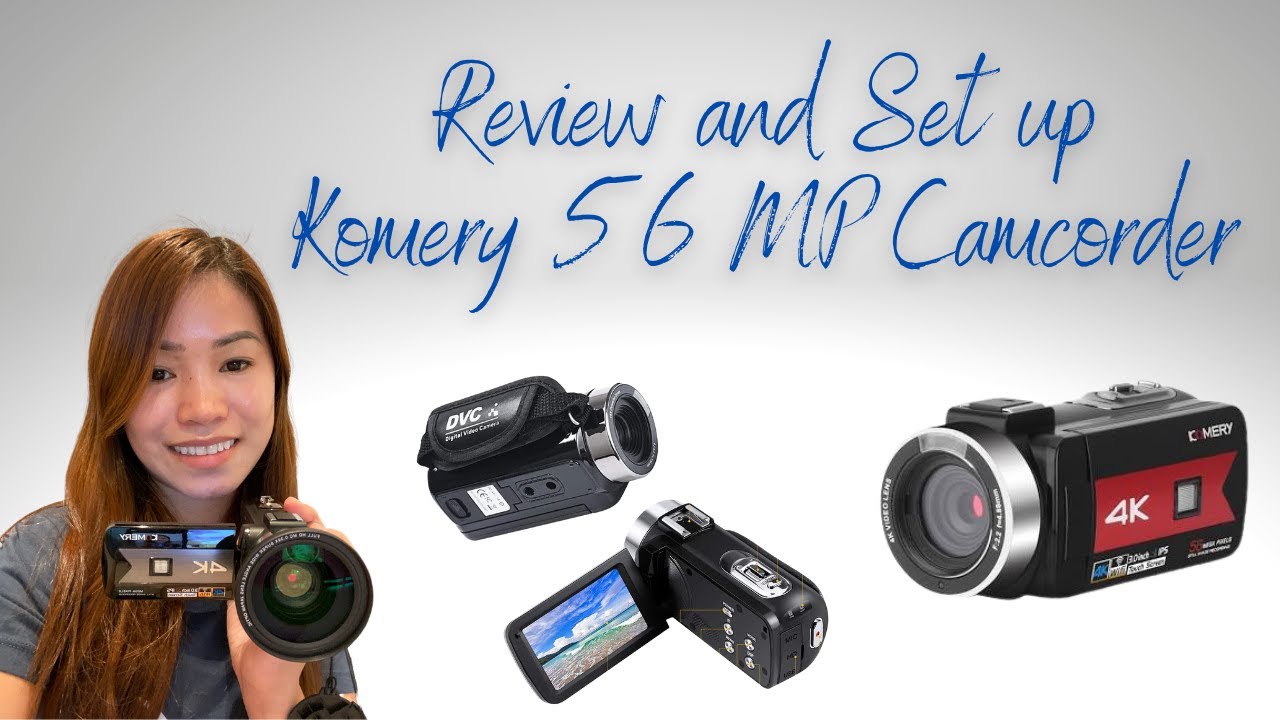 Review & Set Up Komery 56MP Camcorder