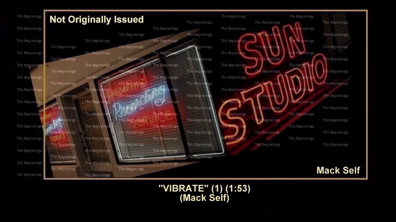 (1958) Sun ''Vibrate'' (1) Mack Self