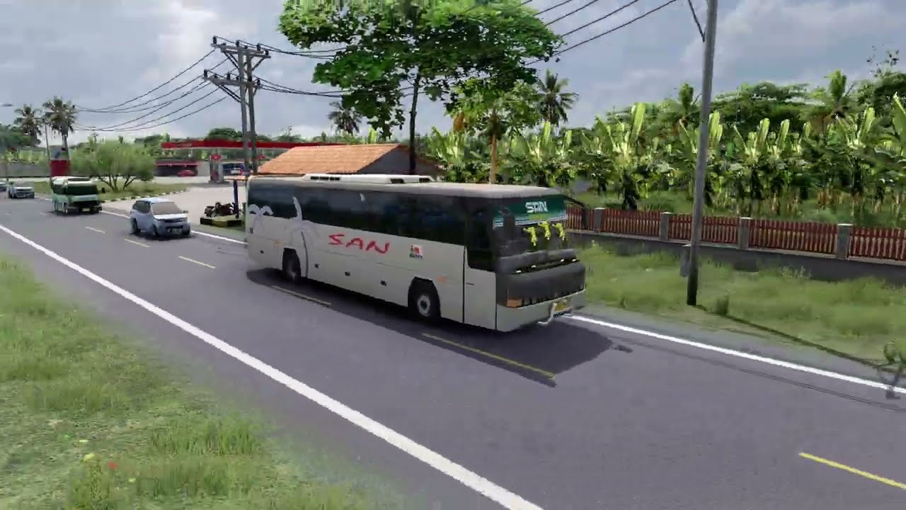 Asyik Juga Ternyata Bis Lawas Ini ETS2