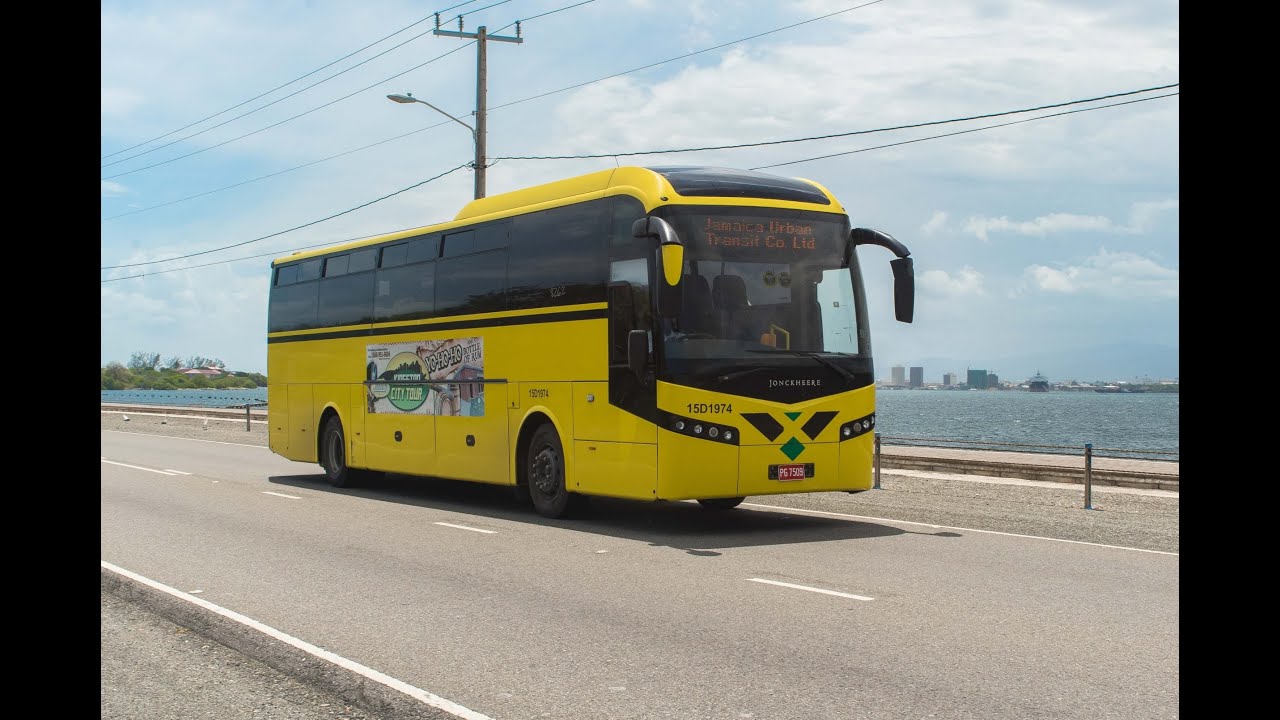 Jamaica Urban Transit Company (JUTC). VDL Jonckheere JHV-122 Volvo B7R coach.