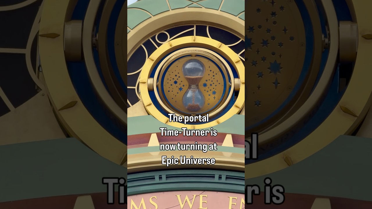 The Time-Turner is now spinning in the Potter portal at Epic Universe