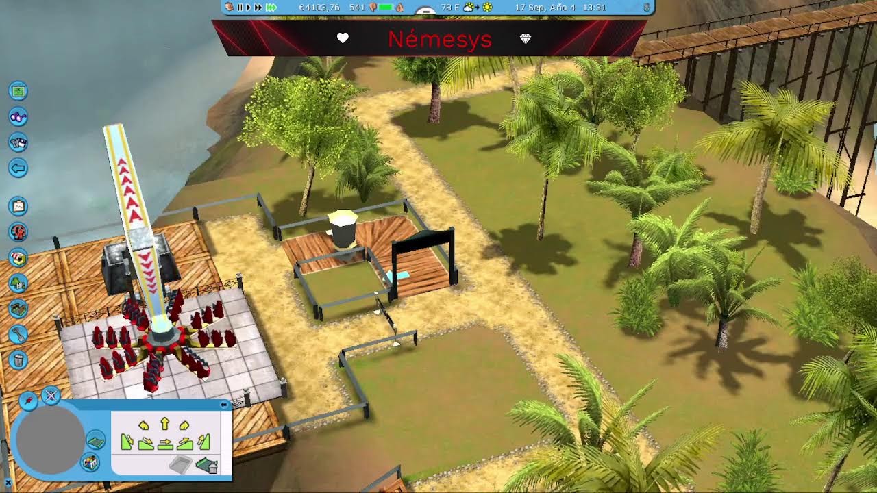 #6. Desafio en roller coaster tycoon acuático!!