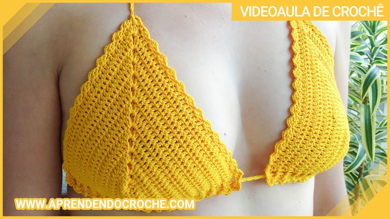 Biquíni de Crochê Verano – Parte de Cima