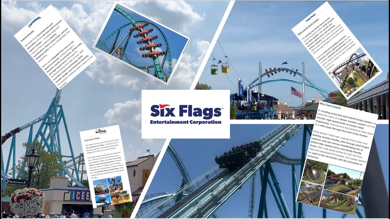В парке Six Flags появятся новые аттракционы! (Часть 1)