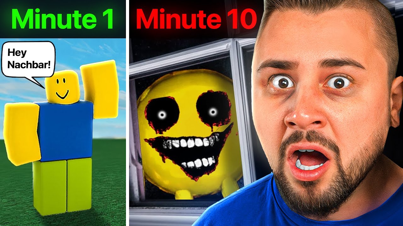 Roblox Spiele die immer GRUSELIGER werden..