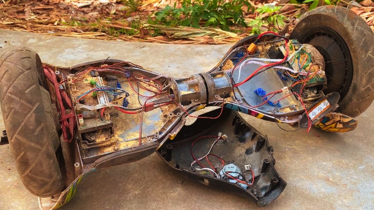 Abandoned Old Electric Balance Car Restoration // Restore a Smart 2 Wheeled Electric Scooter