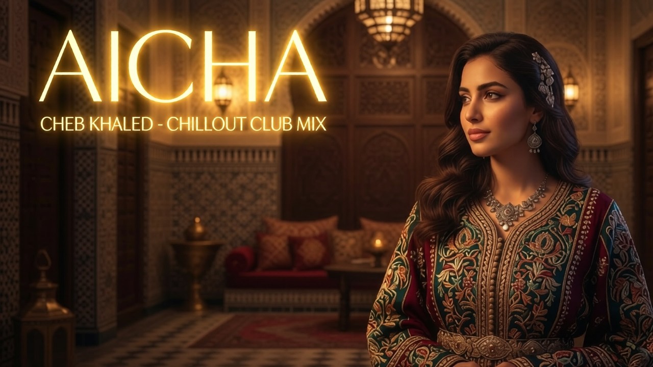AICHA (Official Music Video) | Cheb Khaled - The 'ORIGINAL' Chillout Club Remix 🌙✨ Over 2M Views ❤️