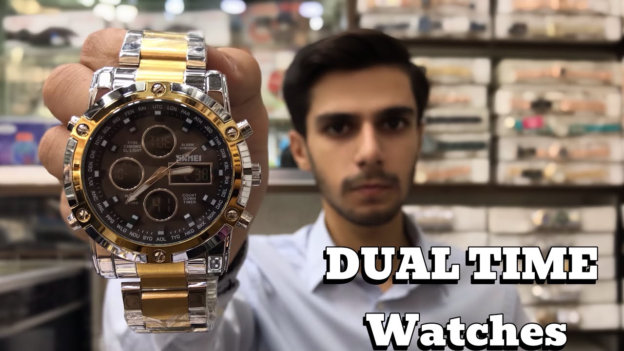 Dual Time Watches For Mens | Best Designs | Premium Quality | Bolton Market | President Watch