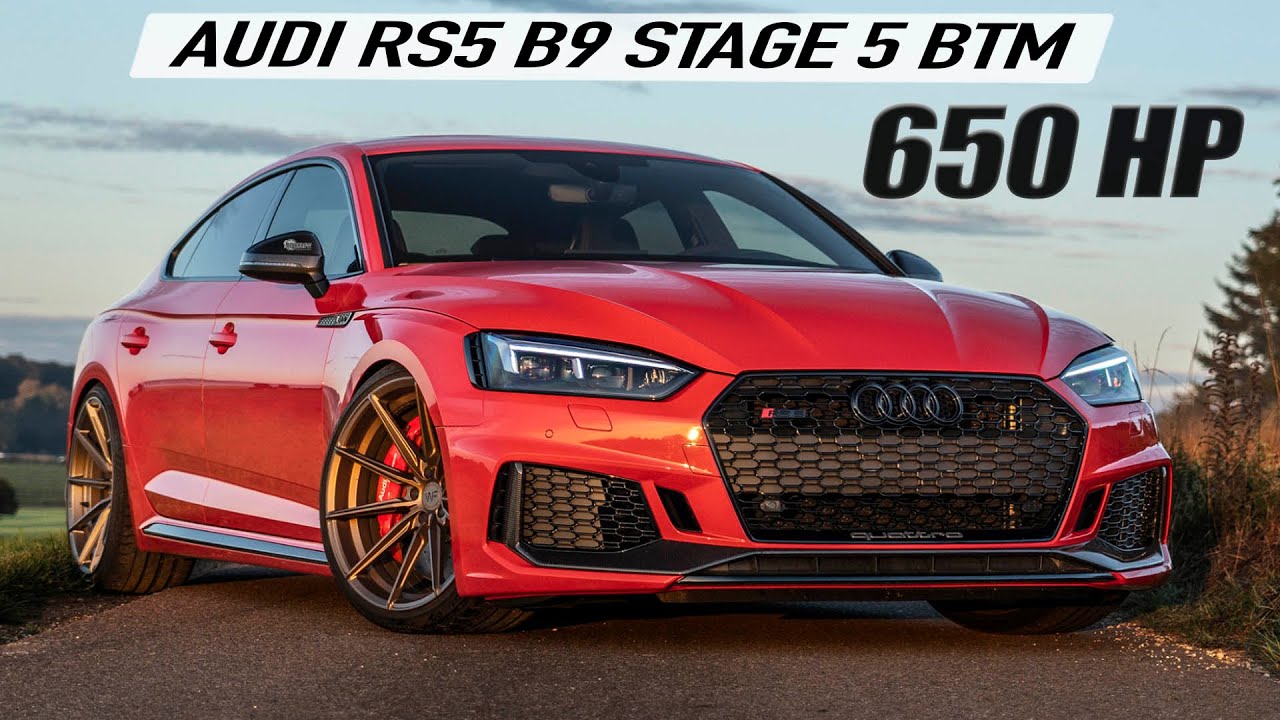 STAGE 5! AUDI RS5 B9 SPORTBACK BTM TURBO - 650HP/800NM - 2.8 SEC BEAST! IN DETAIL