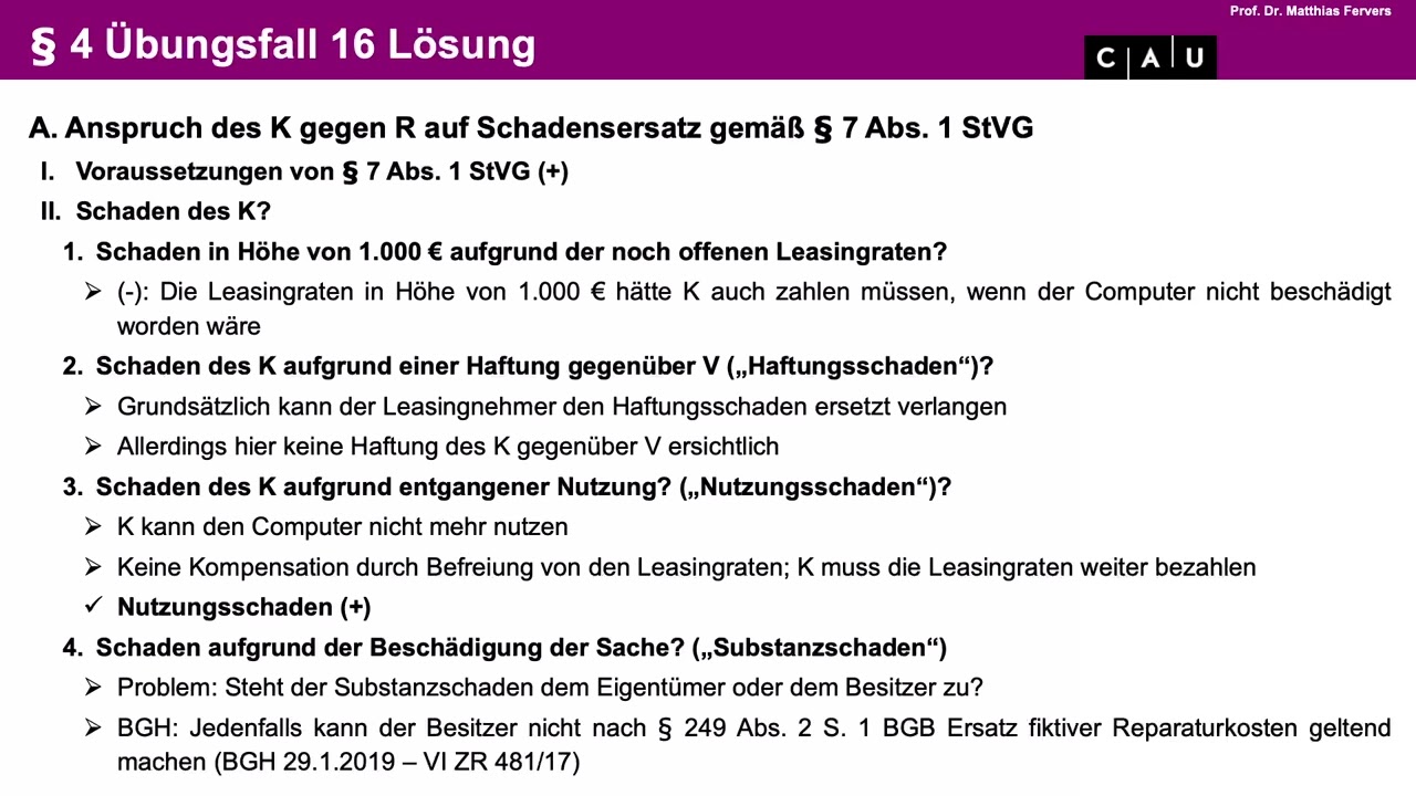 Examenskurs Schuldrecht BT &ndash; Folge 17 (B&uuml;rgschaft und Schuldbeitritt: Allgemeine Grunds&auml;tze)