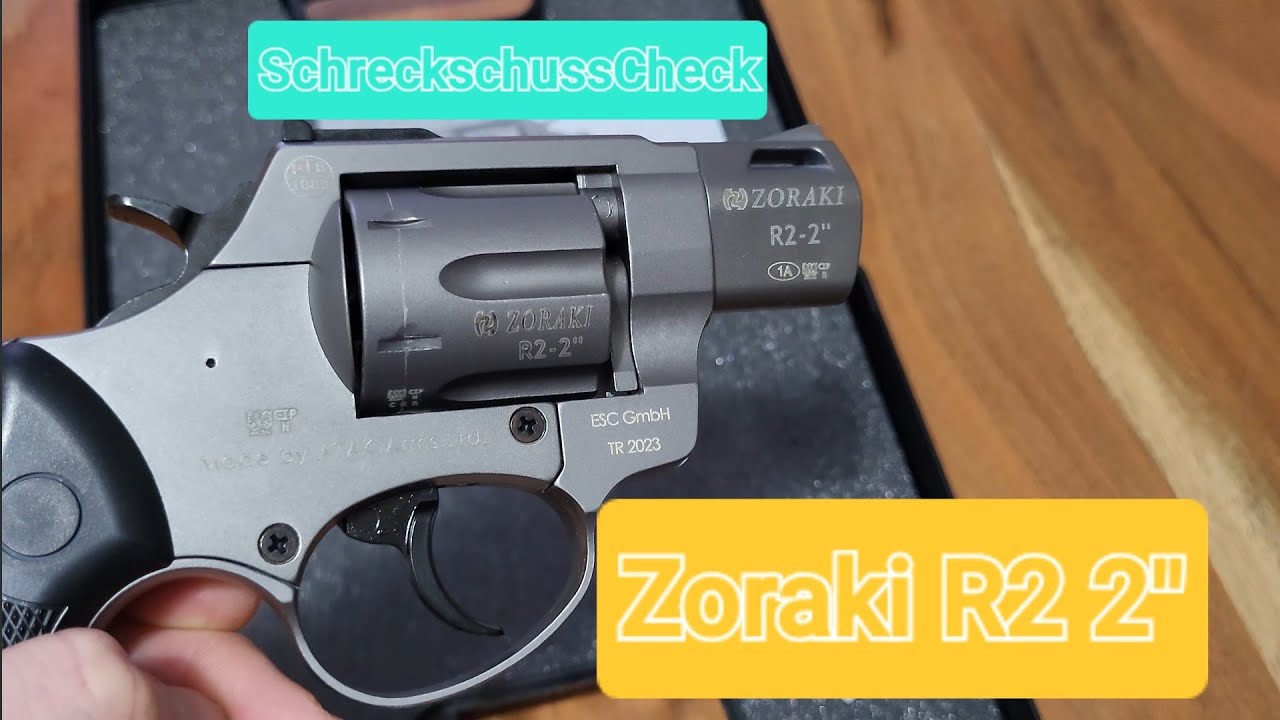 Zoraki R2 2Zoll // Review // // 9mmR// PTB 1083