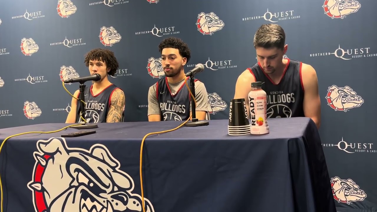 Gonzaga’s Jalen Warley, Braeden Smith and Steele Venters preview Saint Mary’s
