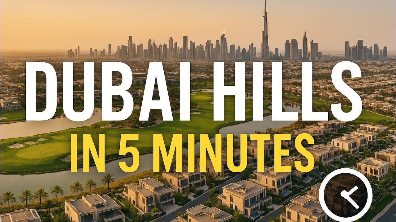 Dubai Hills in 5 Minutes | The Green Heart of Dubai