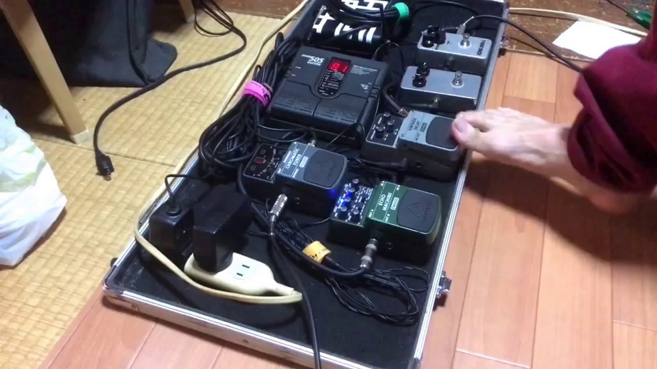 BOOWY必須！OVD-1が届いたので音出し＆エフェクターボード組み換え！