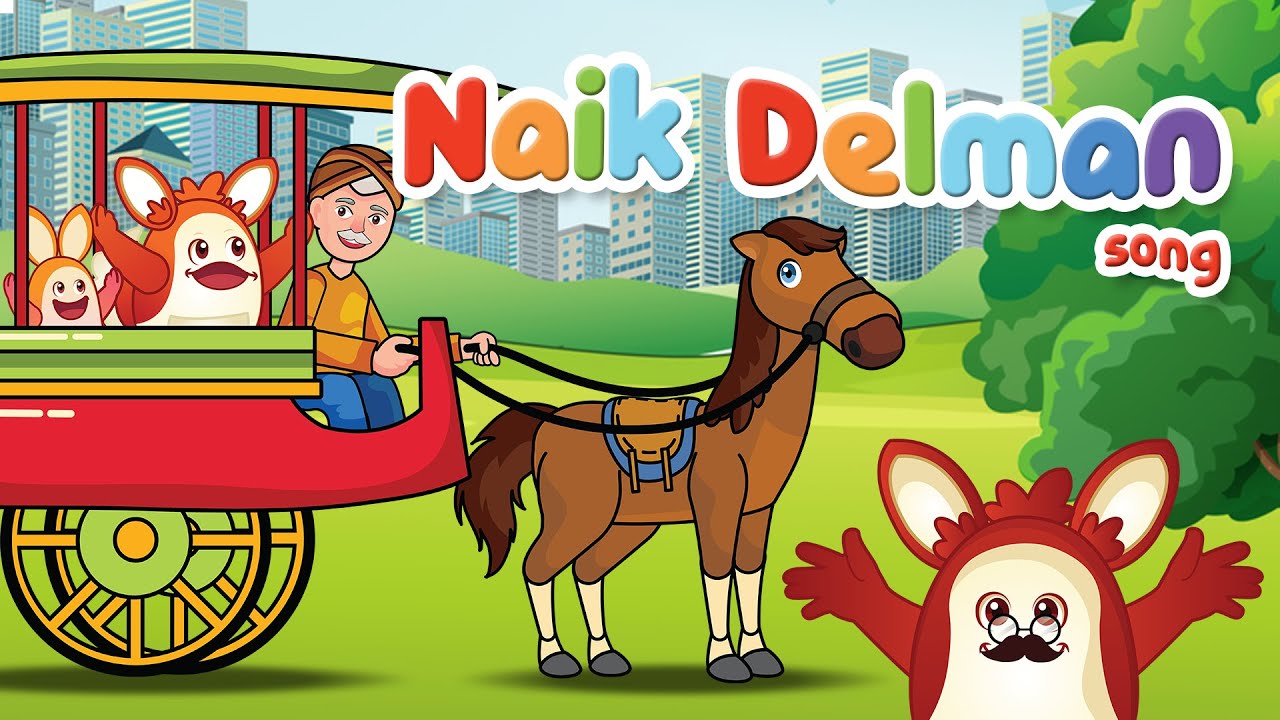 NAIK DELMAN | LAGU ANAK INDONESIA POPULER SEPANJANG MASA | NYANYI BARENG OYO&OGY