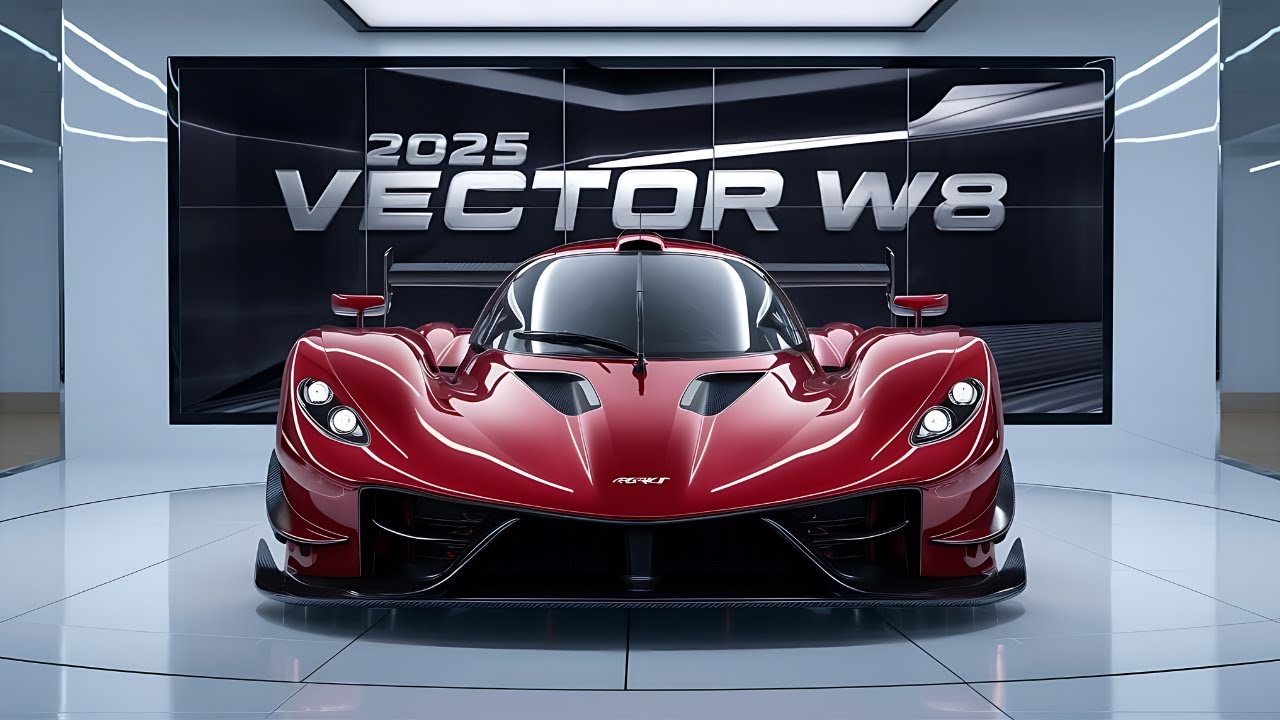 Vector W8 2025: The Future of Supercars | First Look | Auto Insider