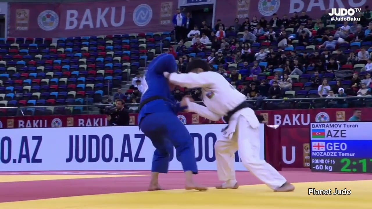 Turan BAYRAMOV 🇦🇿 🆚️ Temur NOZADZE 🇬🇪 | 2 раунд/-60кг | Большой Шлем Баку 2024
