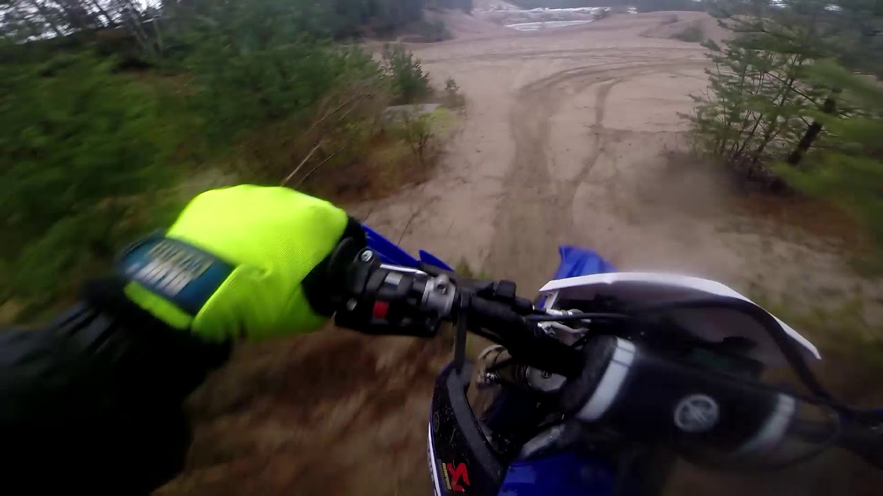 First ride Yamaha WR250F Raw Sound