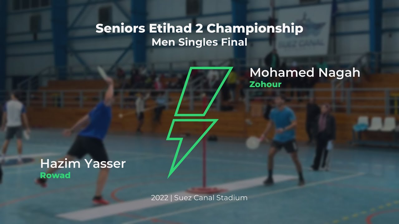 Speedball | Hazim Yasser vs Mohamed Nagah | Full Match | 2022 Etihad 2 Seniors Final