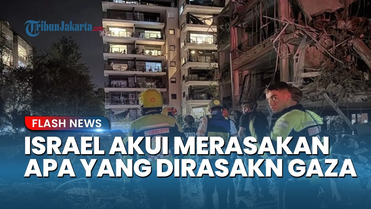 Tel Aviv Merasakan Kekacauan! Israel Akui Kehancuran Parah Usai Diserang Proksi Iran