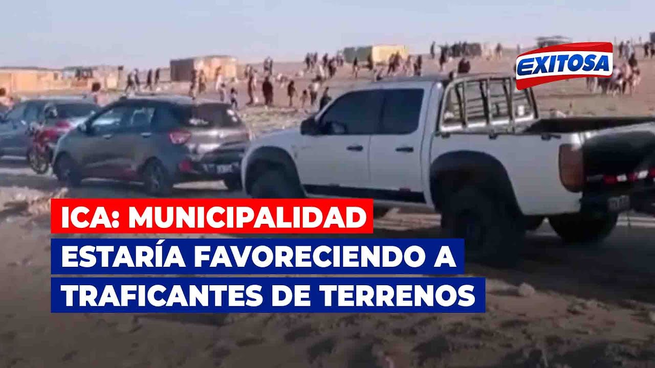 🔴🔵Ica: municipalidad estaría favoreciendo a traficantes de terrenos