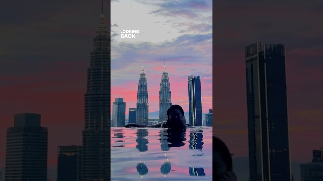 Best roof top pool in Kuala Lumpur🥹check out my latest vlog to know more 