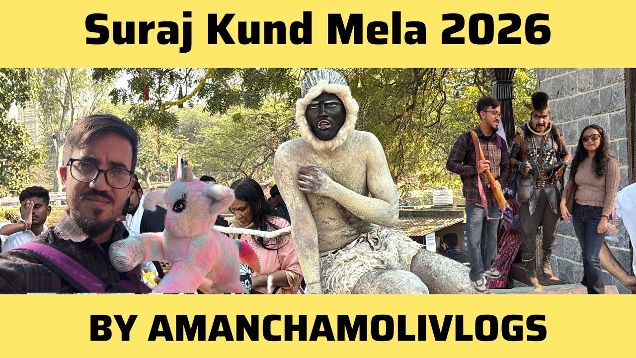 Surajkund Mela 2026 🎡 | Full Tour, Ticket Price & Food Guide | 14th Feb Special