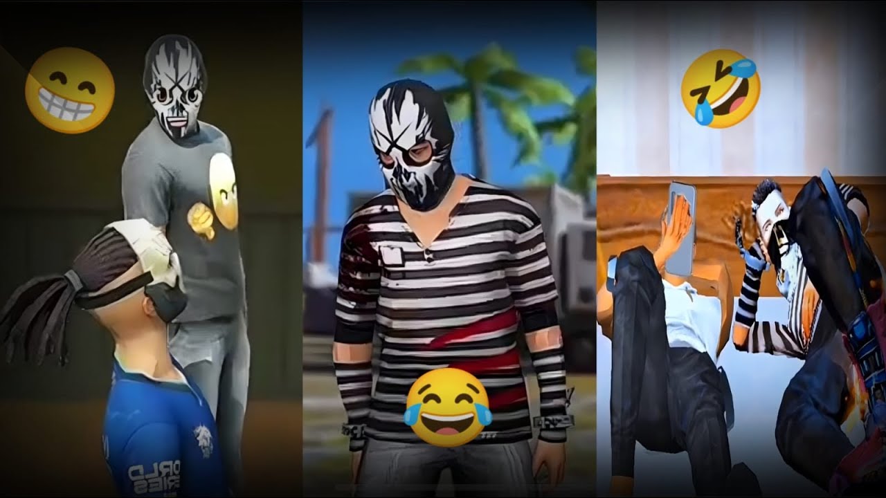 Free fire funny videos 😂 TikTok Edits☠️👺 #freefire #freefirefunnyvideo #panshulive 